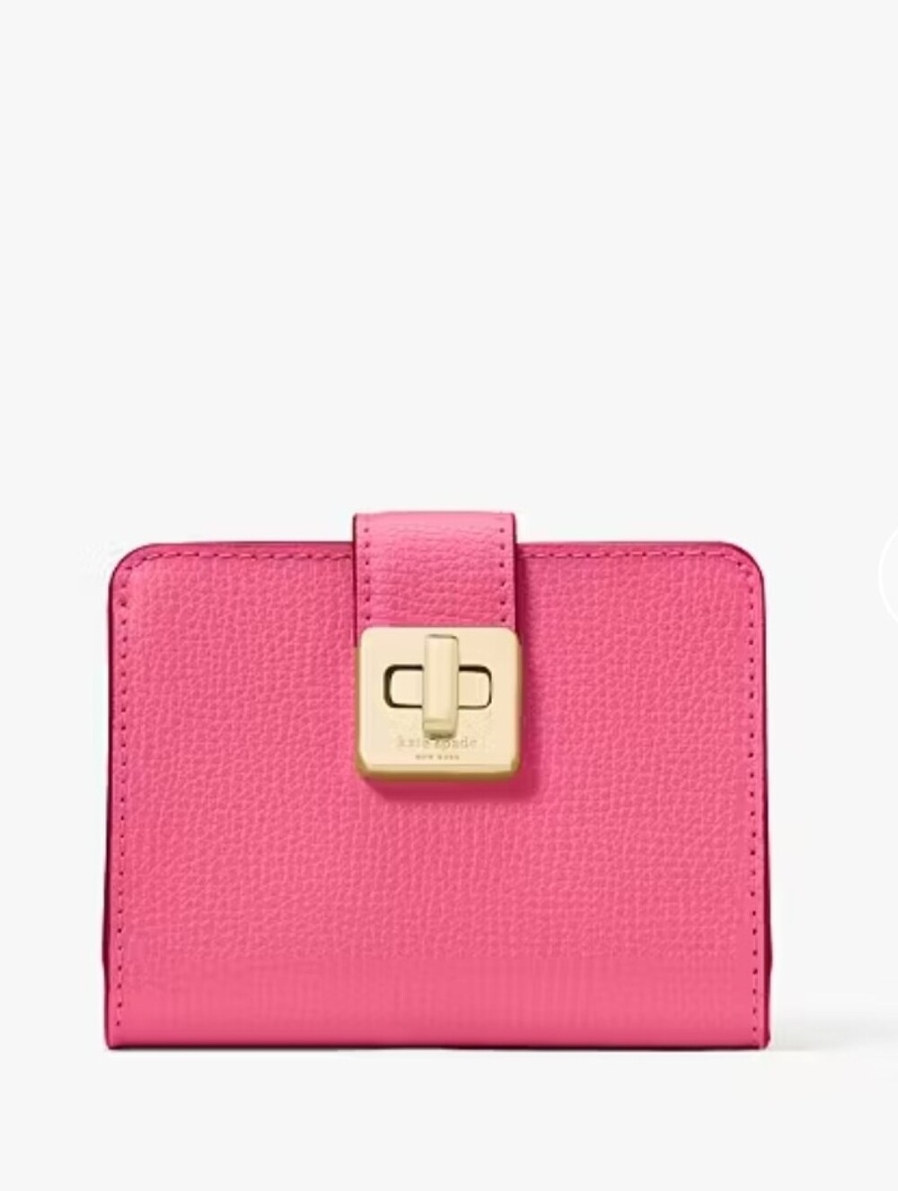kate spade Rose Oil 💕 Phoebe Small Card Holder with Turnlock, New With Tags!